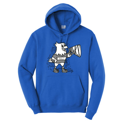 25335-07 Royal Hooded Sweatshirt