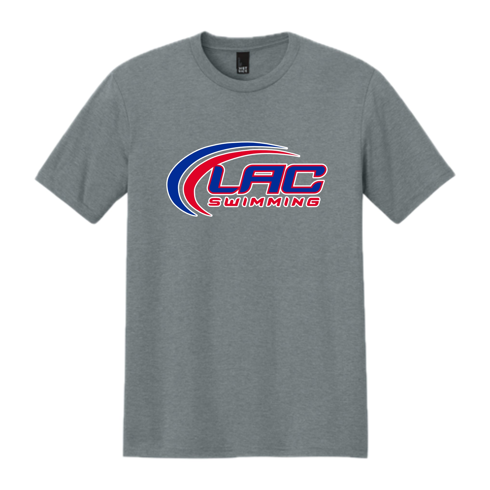 LACSH009-12 Heathered Grey  Short Sleeve Tee
