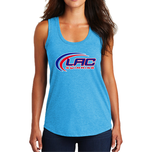 LACSH005 06 Turquoise Frost Women's Tank Top