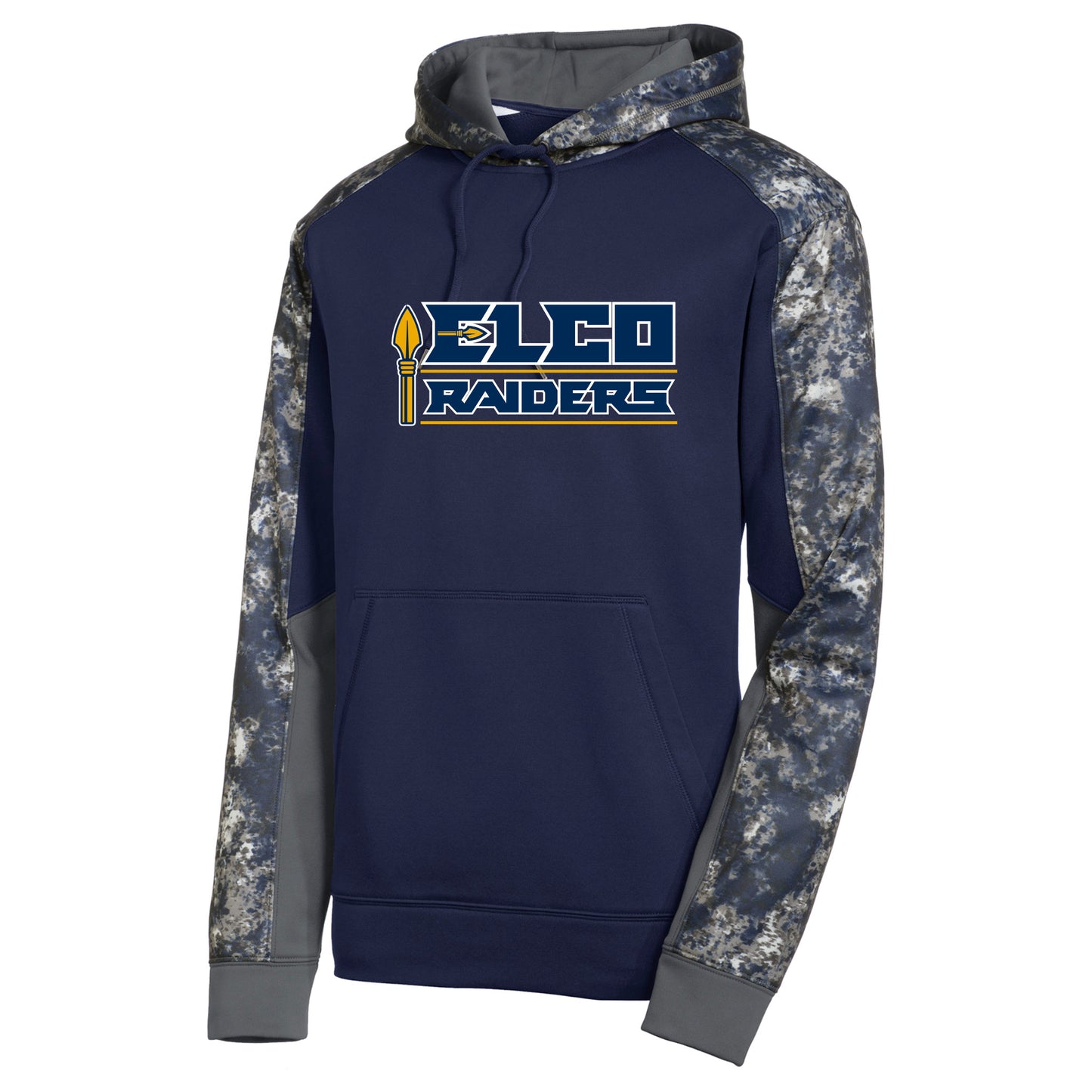 24987-007 Navy/Grey Raider Performance Digi Hoody