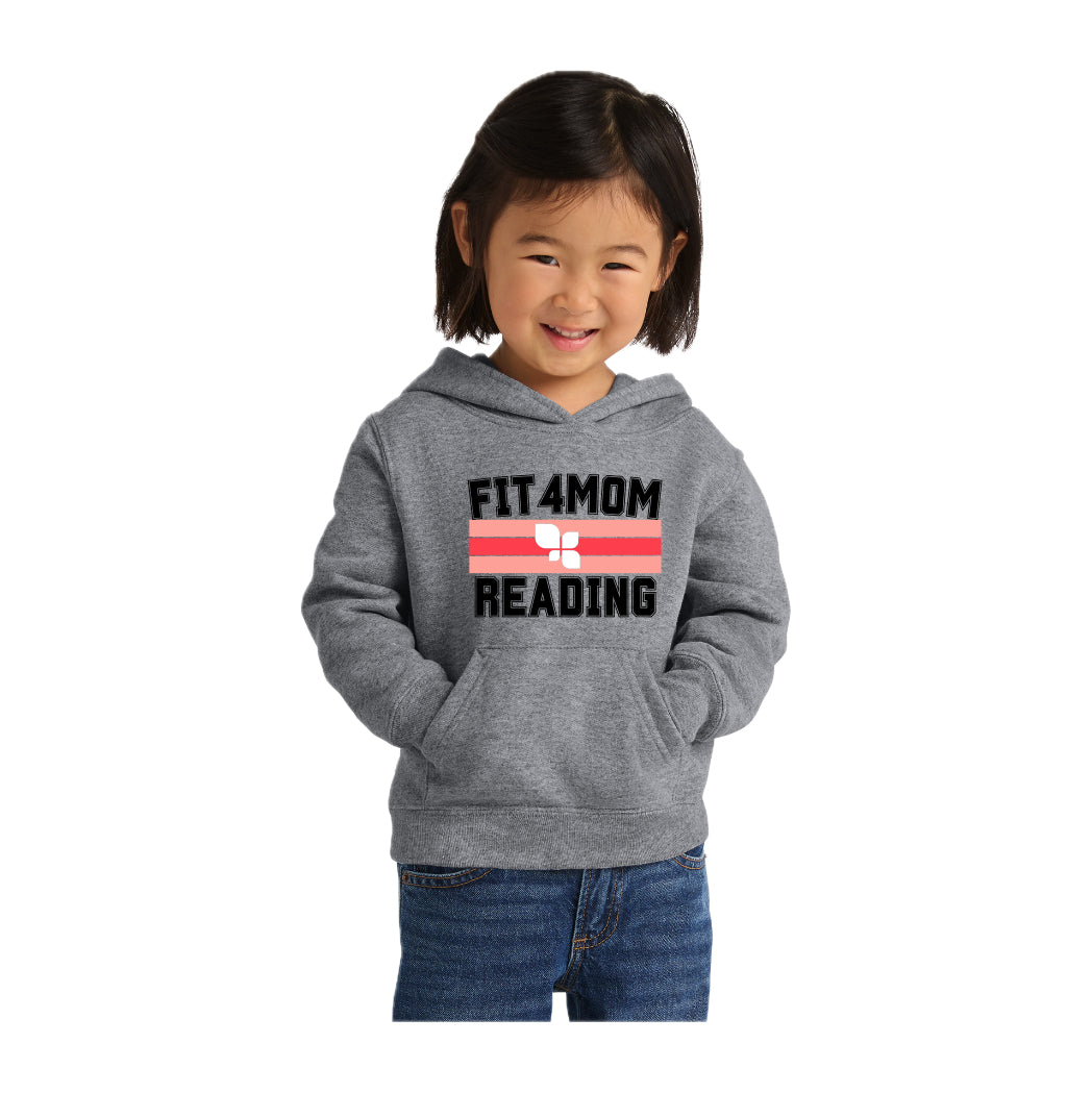 F4MSH-13 Athletic Heather Youth Hooded Sweatshirt