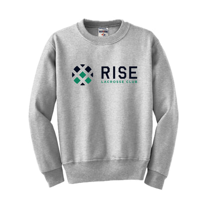 RISSH001 - 07 Ash Grey Youth Crew Sweatshirt