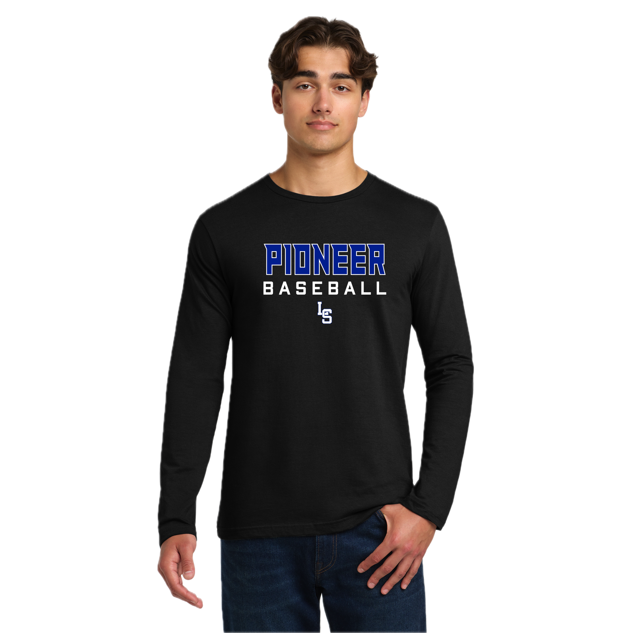 PBSH001 - 03 Black Long Sleeve Tee