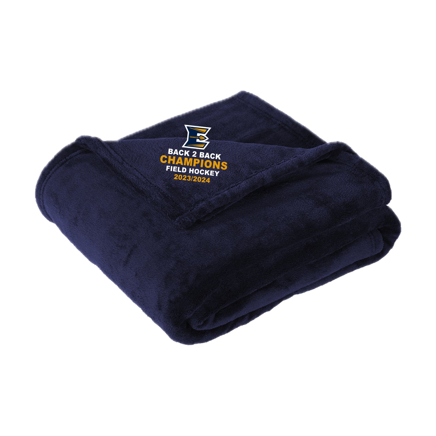 EFH02 - 7 Navy Oversize Fleece Champ Blanket