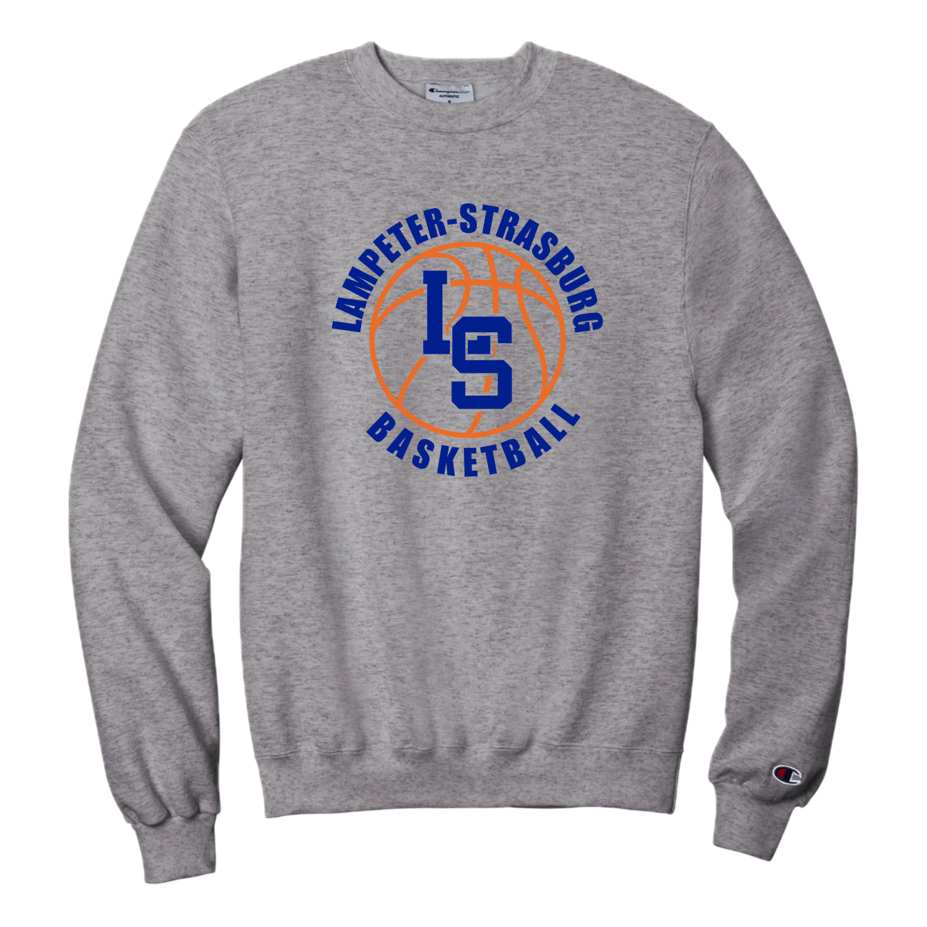 LSYBSH2-12 Lt Steel Crewneck Sweatshirt