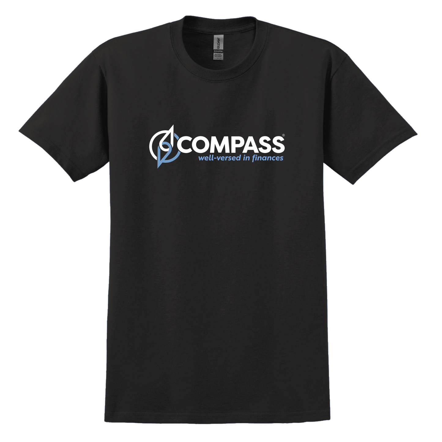COM003 Black 100% Cotton T-Shirt