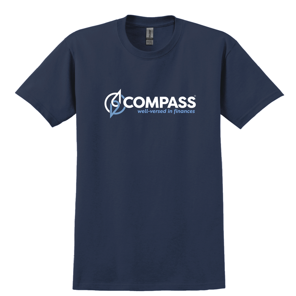 COM002 Navy 100% Cotton T-Shirt