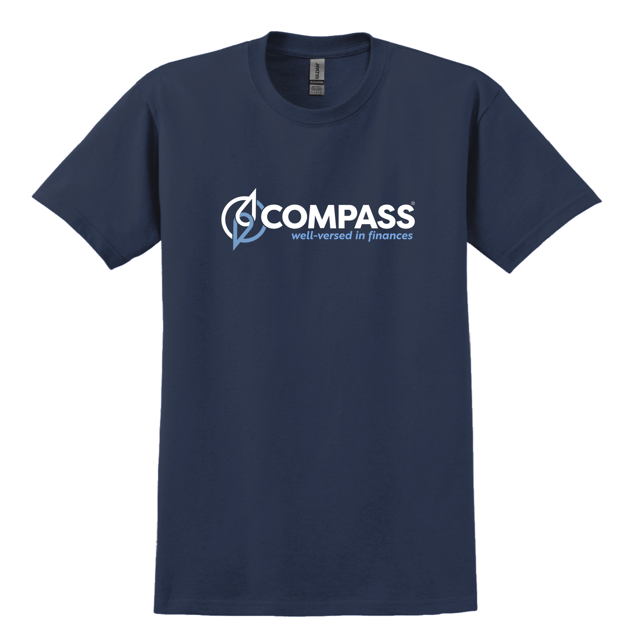 COM002 Navy 100% Cotton T-Shirt