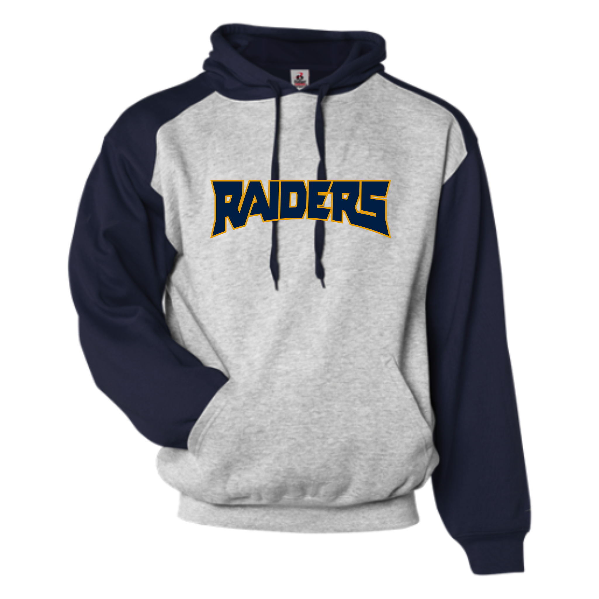 24302 - 07 Elco Raiders Navy/Grey Hoodie