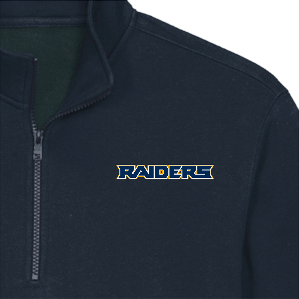 24302 - 12 Raiders Navy 1/4 Zip