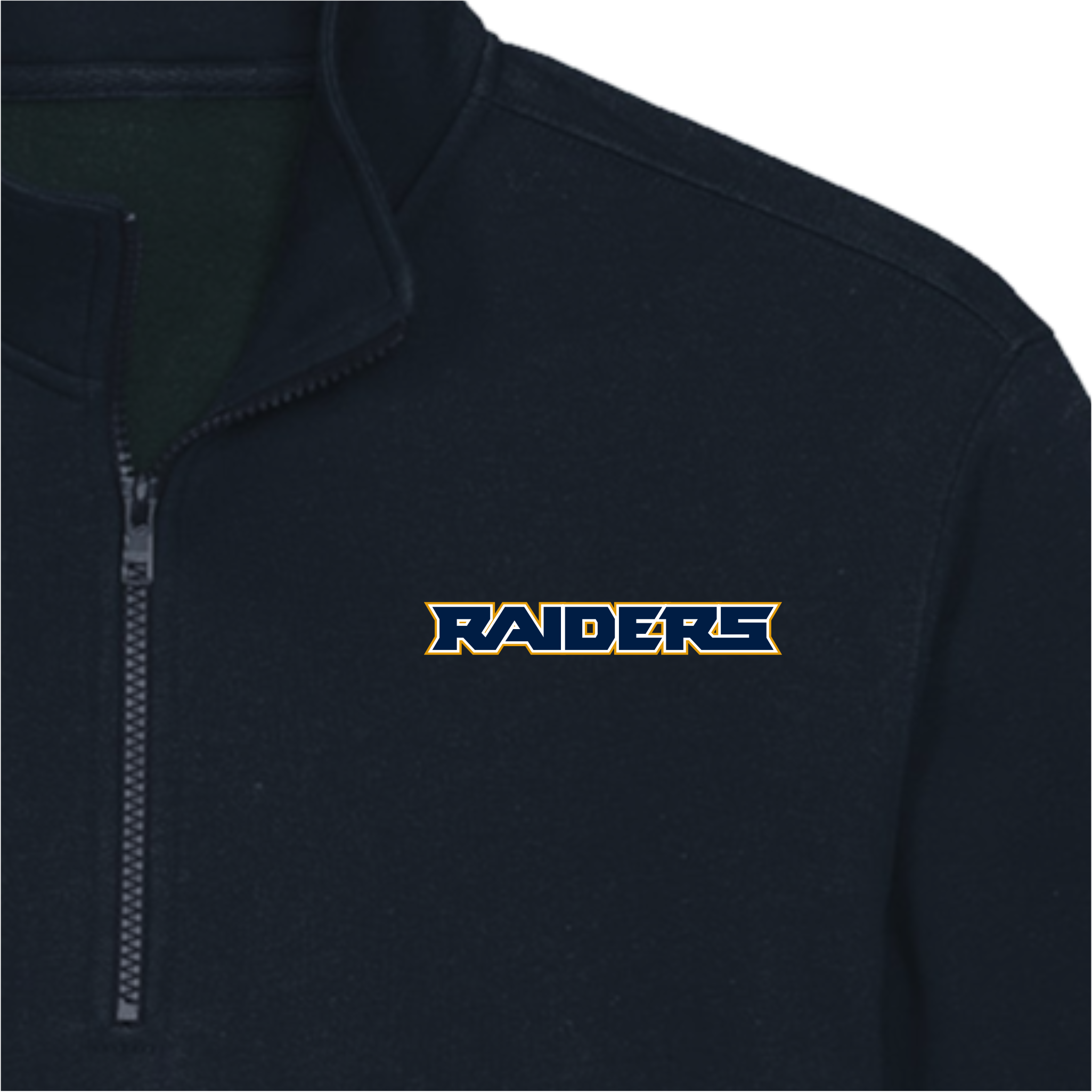 24302 - 12 Raiders Navy 1/4 Zip