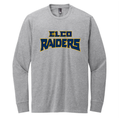 24302 - 03 Elco Raiders Grey Long Sleeve Tee