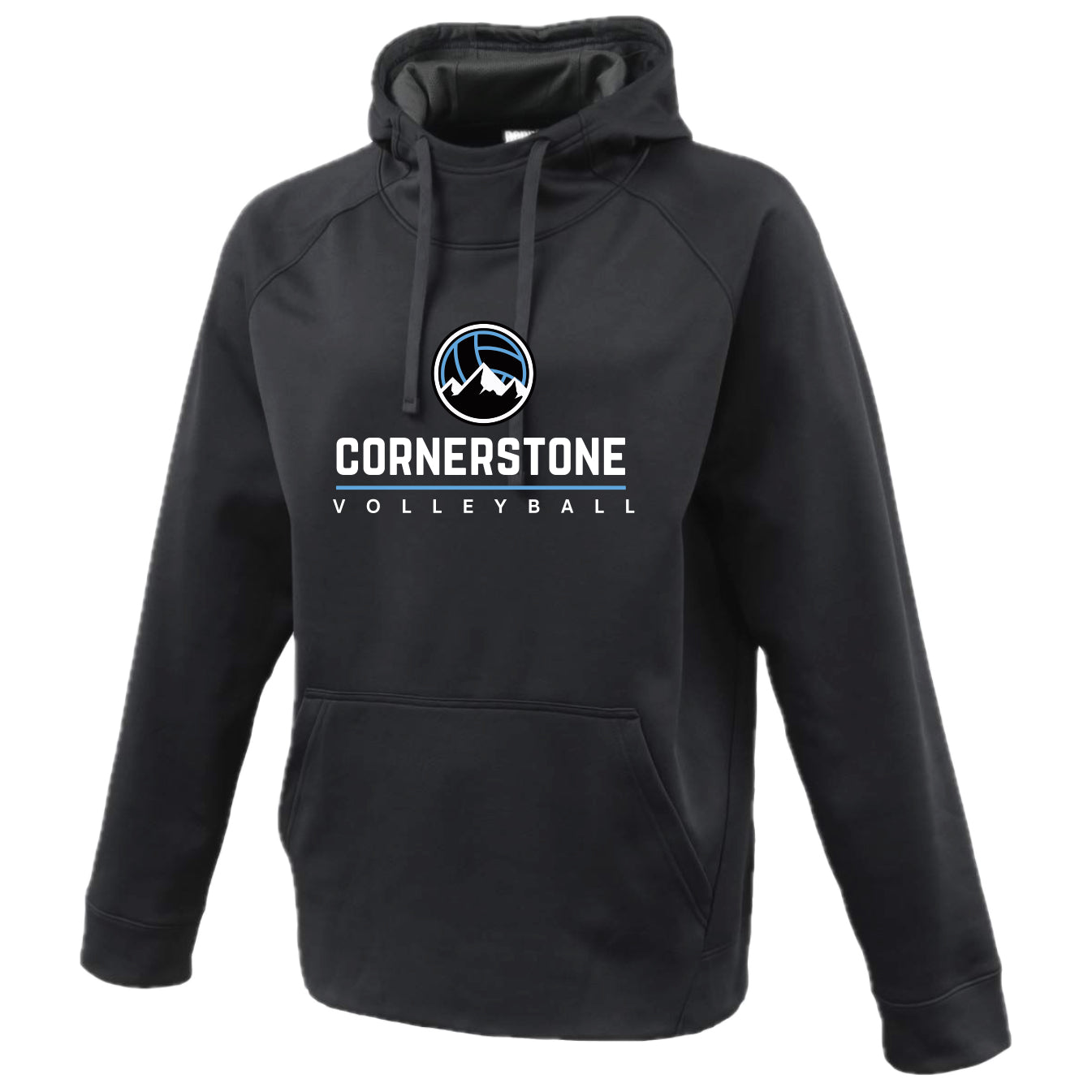 CVCSH03 - 14 Black Performance Hoody