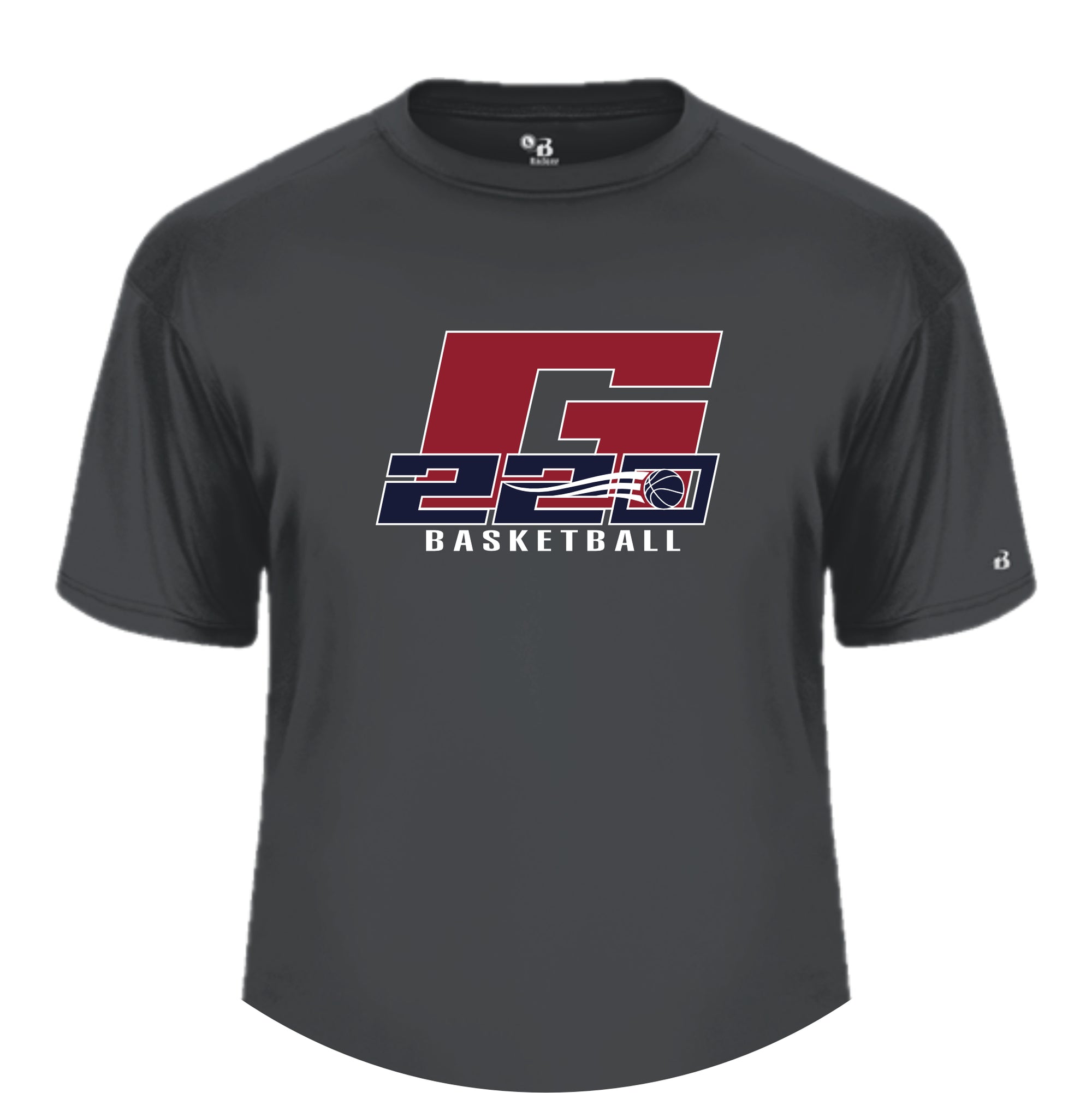 G220B0325-08 Graphite Performance Short Sleeve Tee