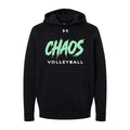 CCVOLSH01 - 17 Black Under Armour Fleece Hooded Sweatshirt
