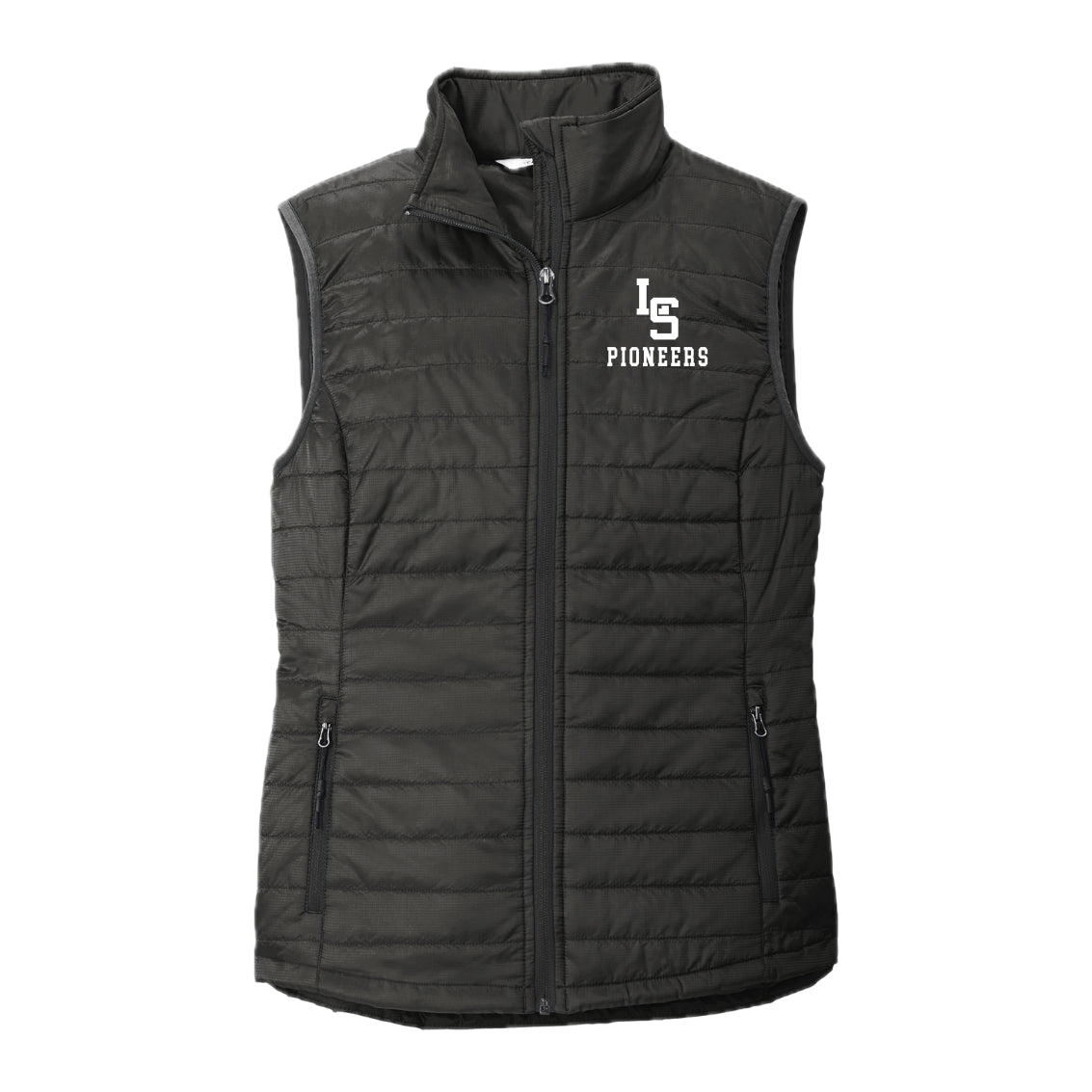 LSHSPTO1-29 Grey Ladies Packable Vest