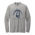 LCS131- LC Basketball Long Sleeve Grey Frost Tee