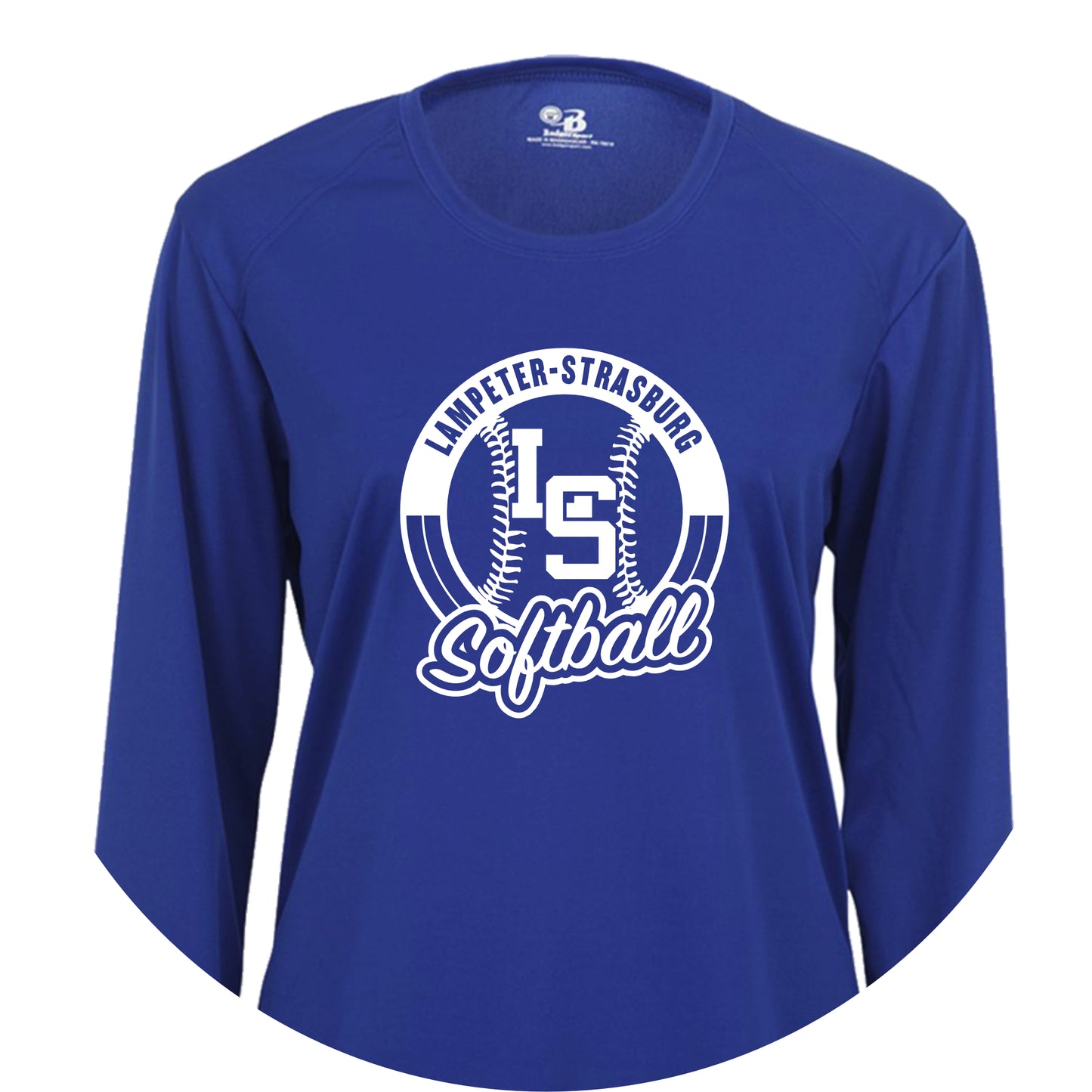 LSY0225-S06 Royal Softball Women's Performance Long Sleeve