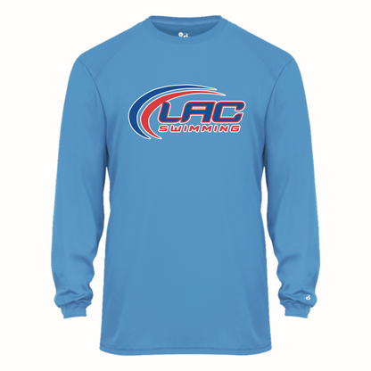 LACSH003-05 Columbia Blue Performance Long Sleeve