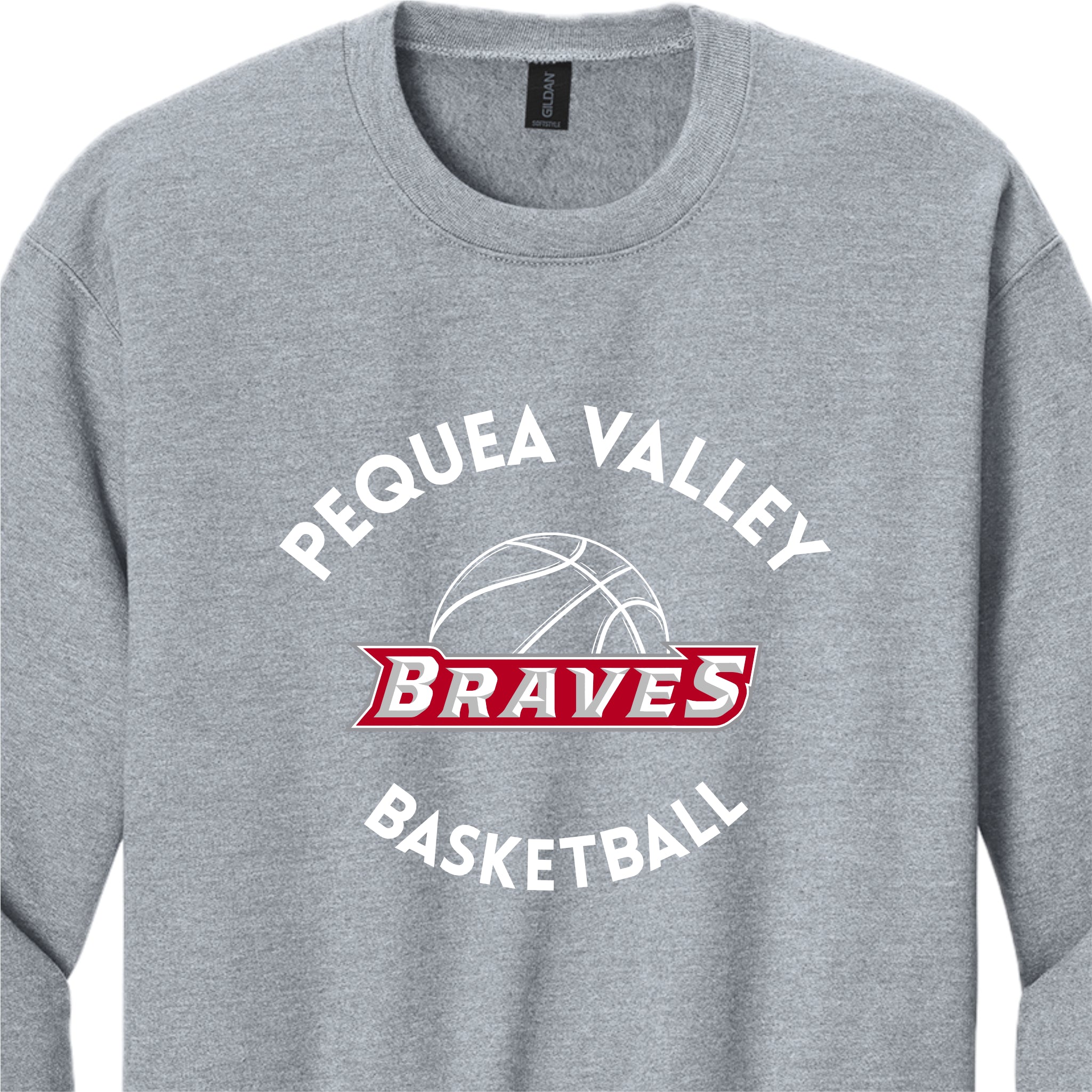 PVBSH01-07 Sport Grey Crew Sweatshirt