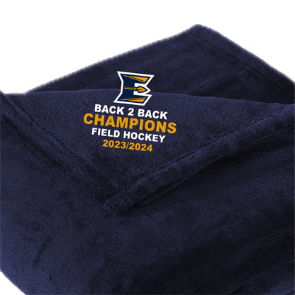 EFH02 - 7 Navy Oversize Fleece Champ Blanket