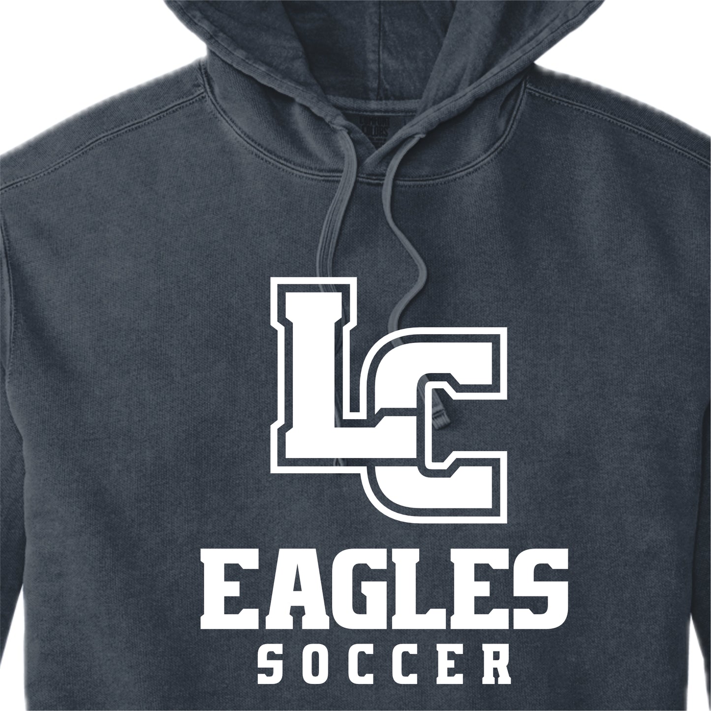 LCS021 - Comfort Colors Denim SOCCER Hoody