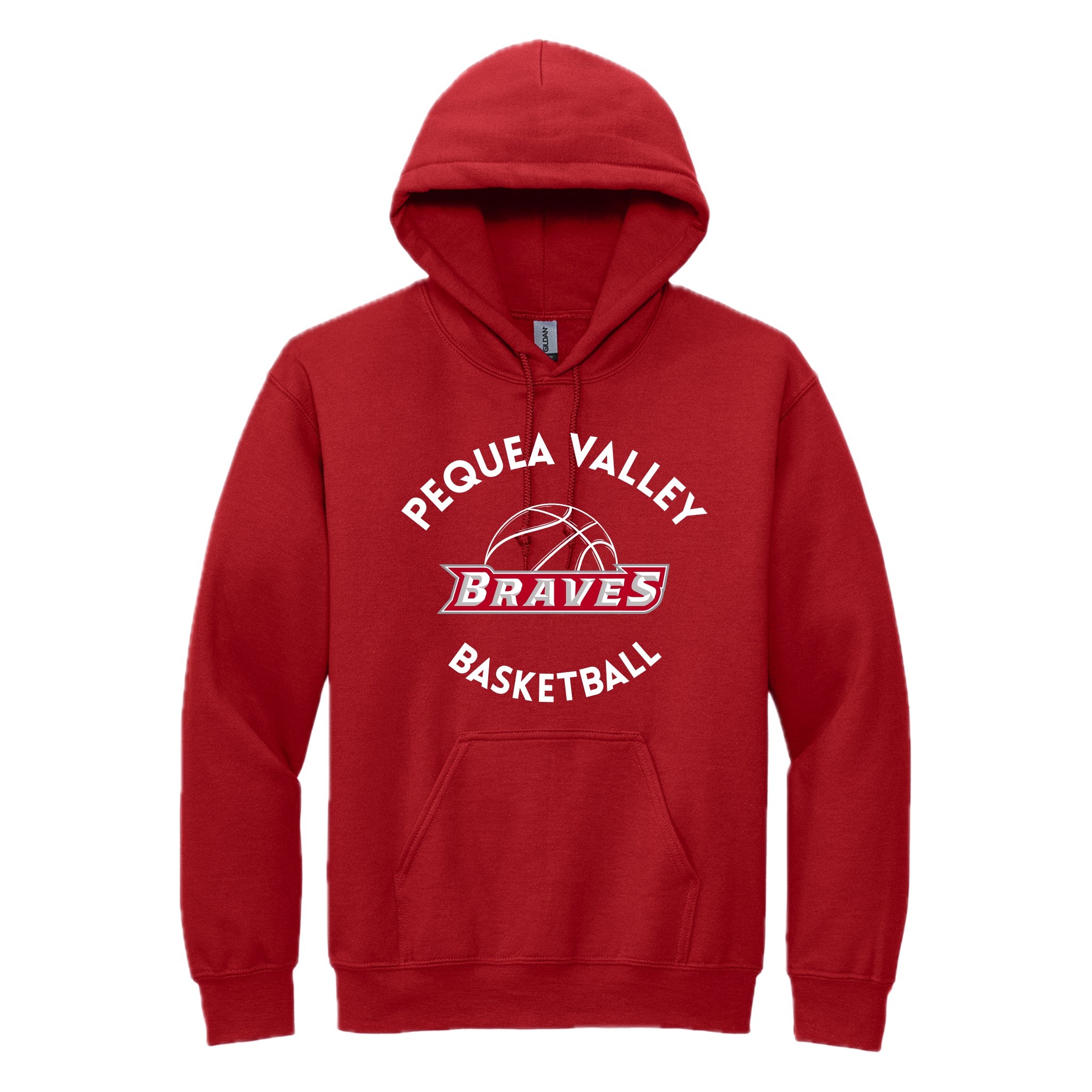 PVBSH01-08 Red Hooded Sweatshirt