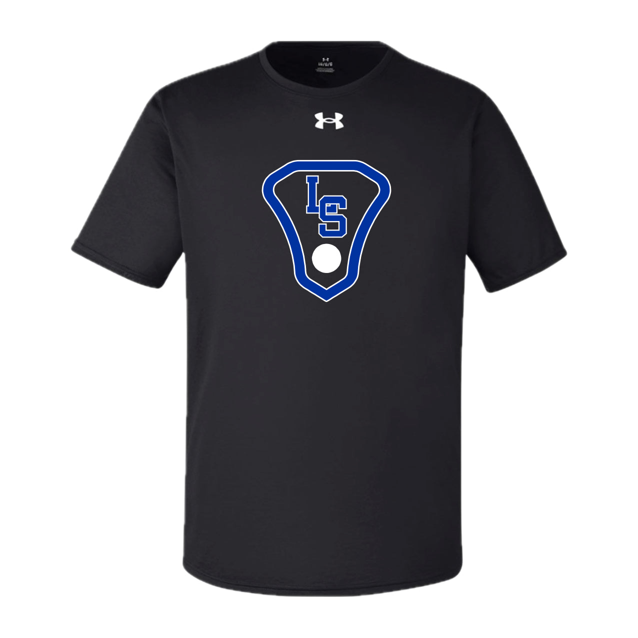 LSLAX01 -15 Black Under Armour Short Sleeve