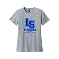 LSLAMELSH01 - 14 Grey LS Ladies Soft T-Shirt