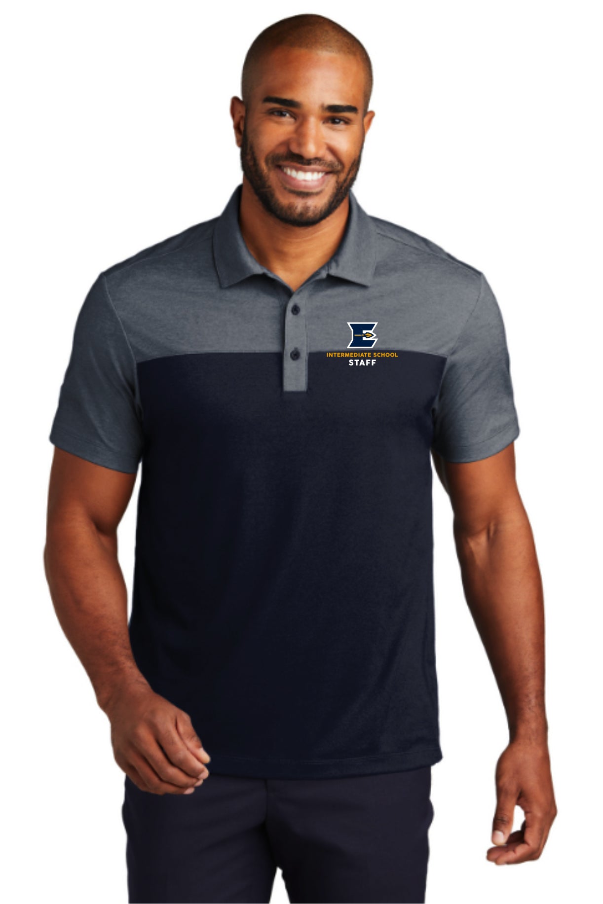 ELCOIS023-008 Mens Two Tone Polo