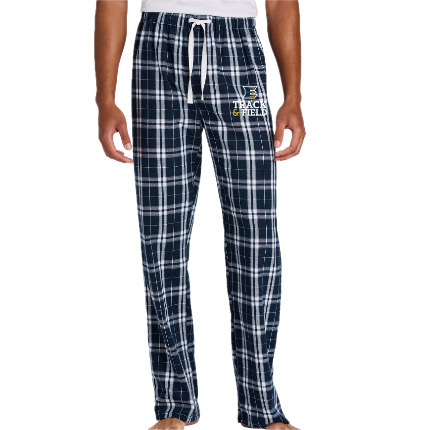 ETFSH04 15 True Navy Flannel Plaid Pant