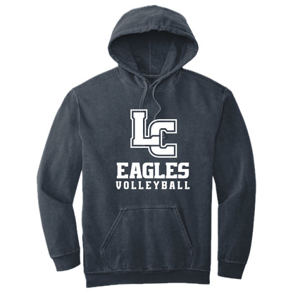 LCS022 - Comfort Colors Denim VOLLEYBALL Hoody