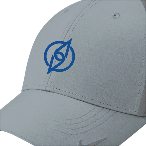 COM035 Cool Grey / Dark Grey Nike Hat