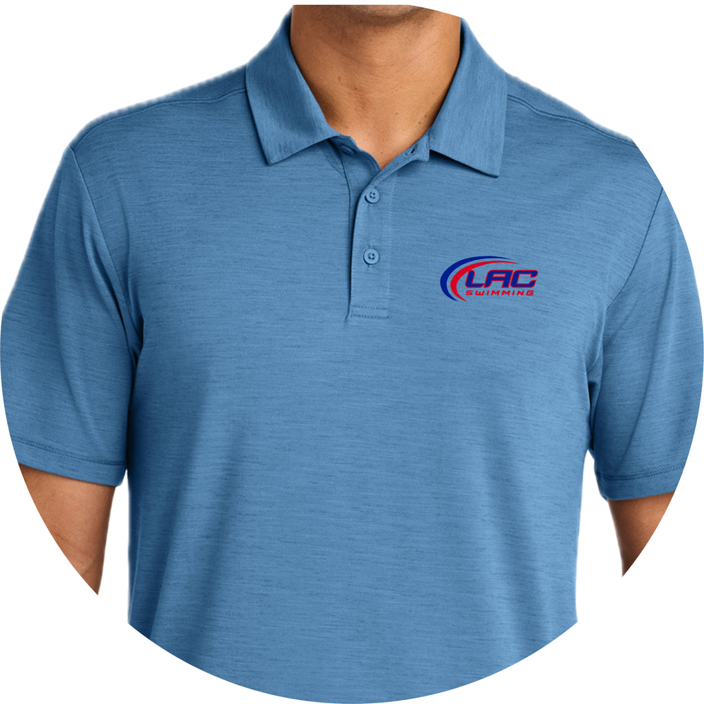 LACSH005 08 Carolina Blue Performance Polo