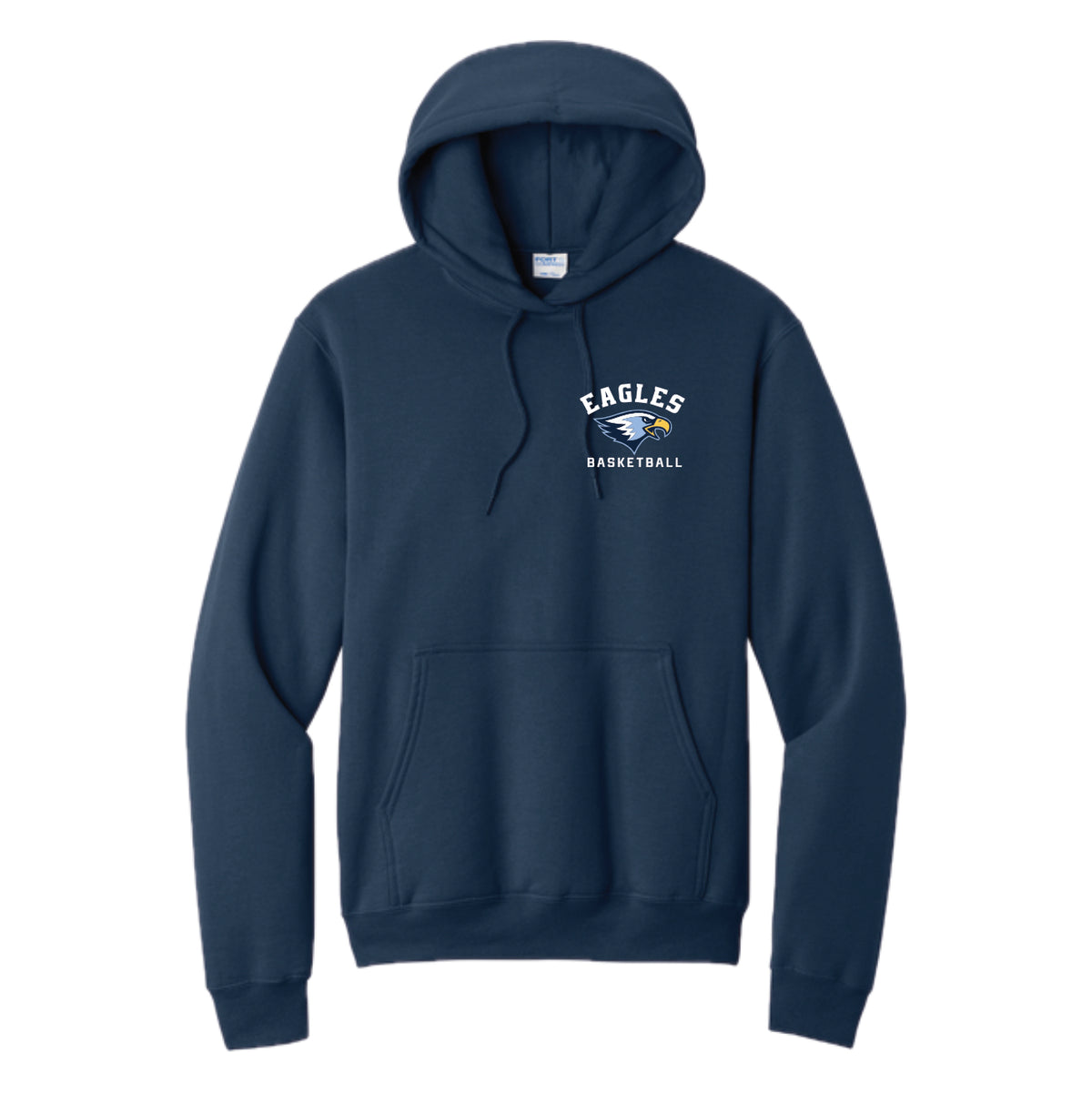 LCS133- Eagles Basketball Navy Hoody