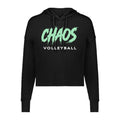 CCVOLSH01 - 20 Black Ladies Holloway Effortless Boxy Hooded Sweatshirt