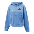 CVCSH03 - 15 Ladies Lake Blue Half Zip Hoody