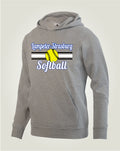LSYS01 - 016 Charcoal Heather Hooded Sweatshirt