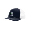 BTBSH01 - 16 Navy/White Trucker Cap