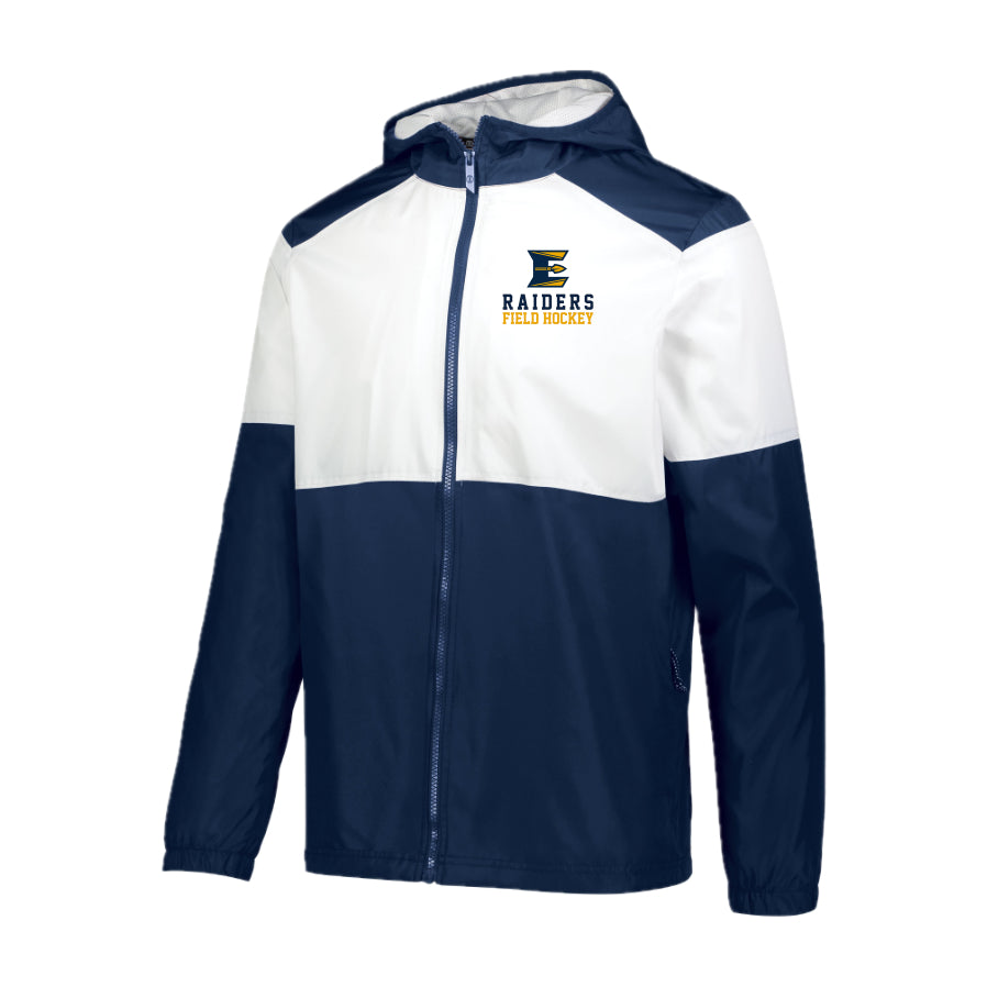 EFH05-16 Navy/White Hooded Jacket