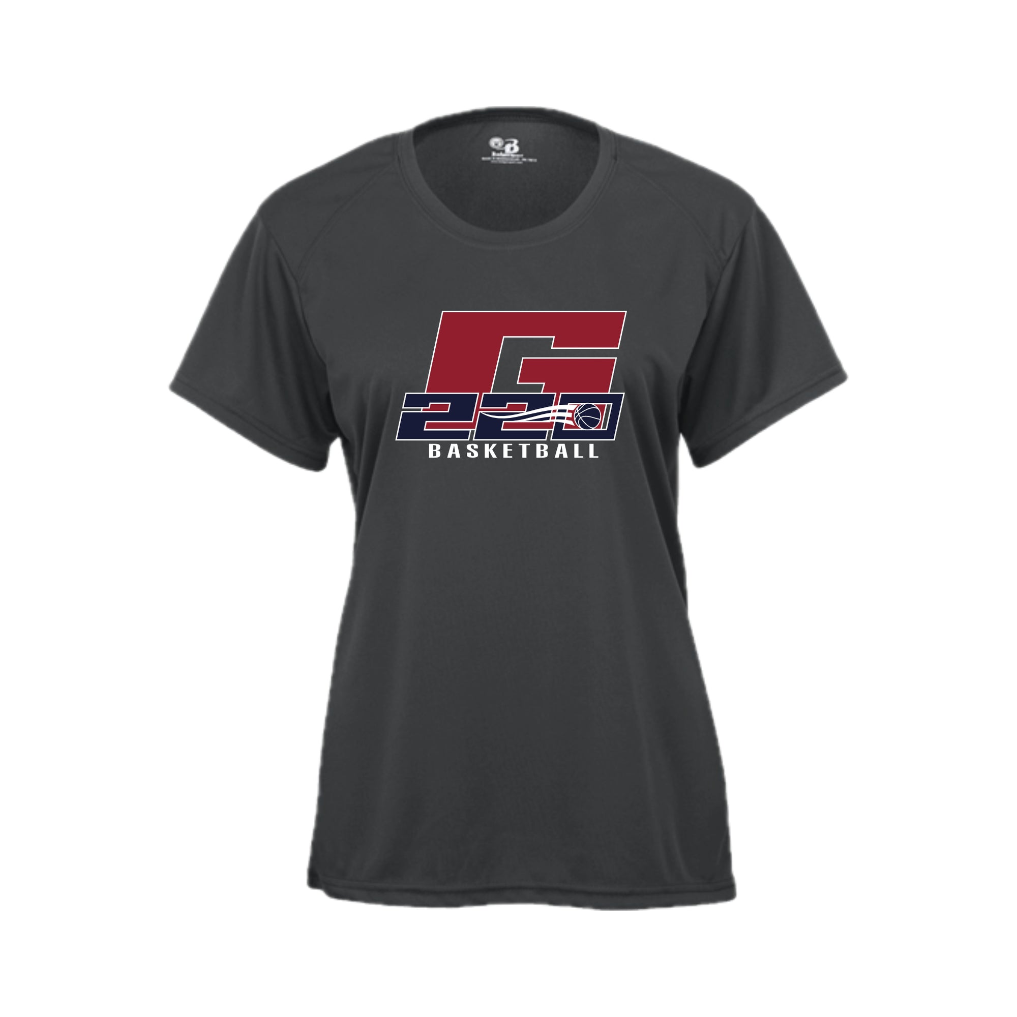 G220B0325-09 Graphite Women's Performance Short Sleeve Tee