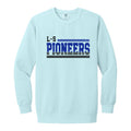 LSHHSH01 - 16 Chambray LS PIONEERS Comfort Colors Crewneck Sweatshirt