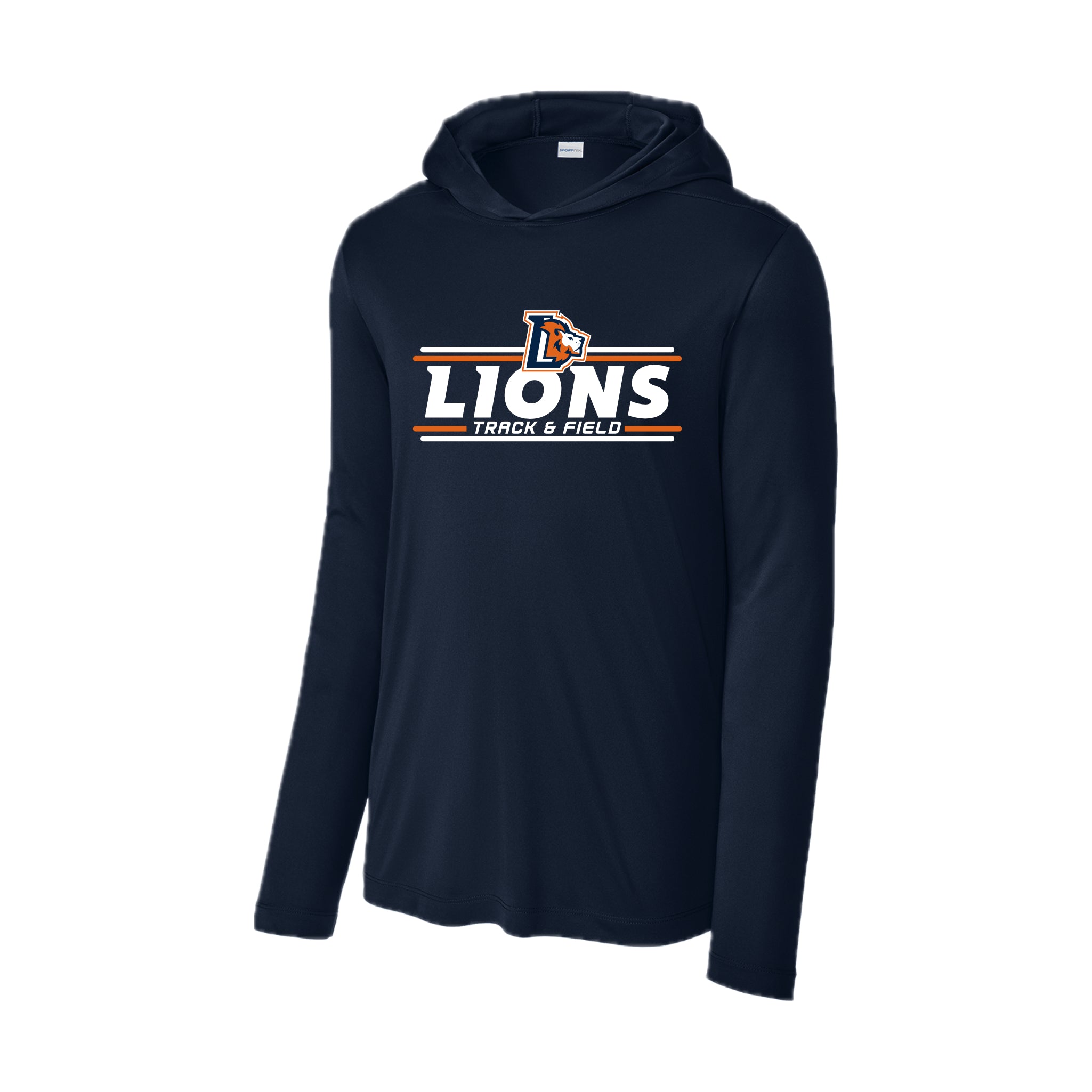 LCCS0325-09 Navy Lt Weight Performance Hoody