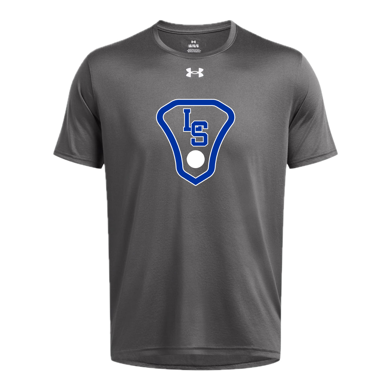 LSLAX01 -17 Castlerock Grey Under Armour Short Sleeve