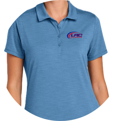 LACSH005 09 Carolina Blue Women's Performance Polo