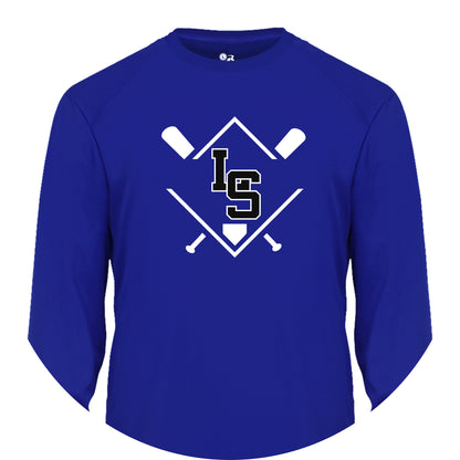 LSY0225-LS05 Royal LS Performance Long Sleeve