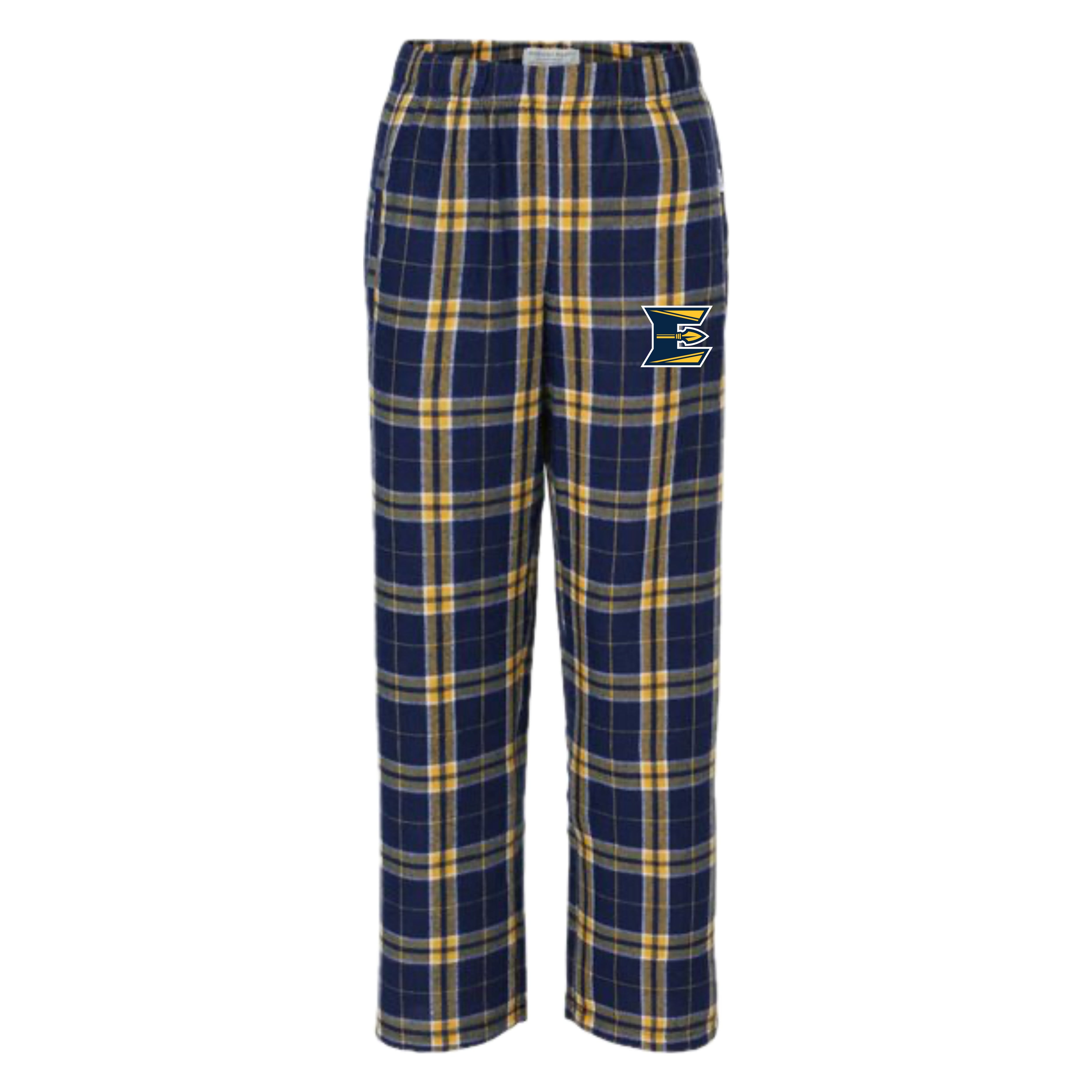 ELISSH02 - 018 Navy/Gold Flannel Pant