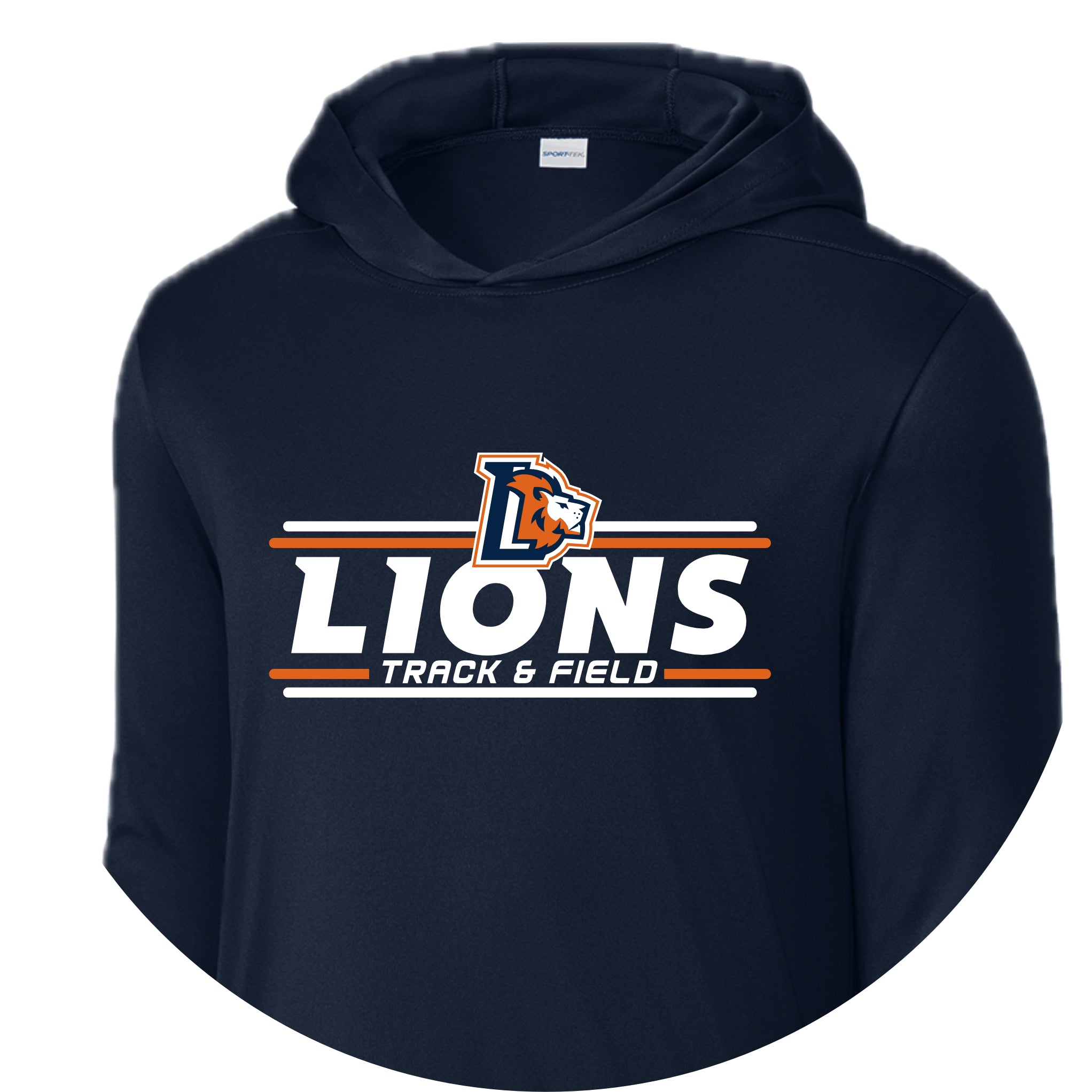 LCCS0325-09 Navy Lt Weight Performance Hoody