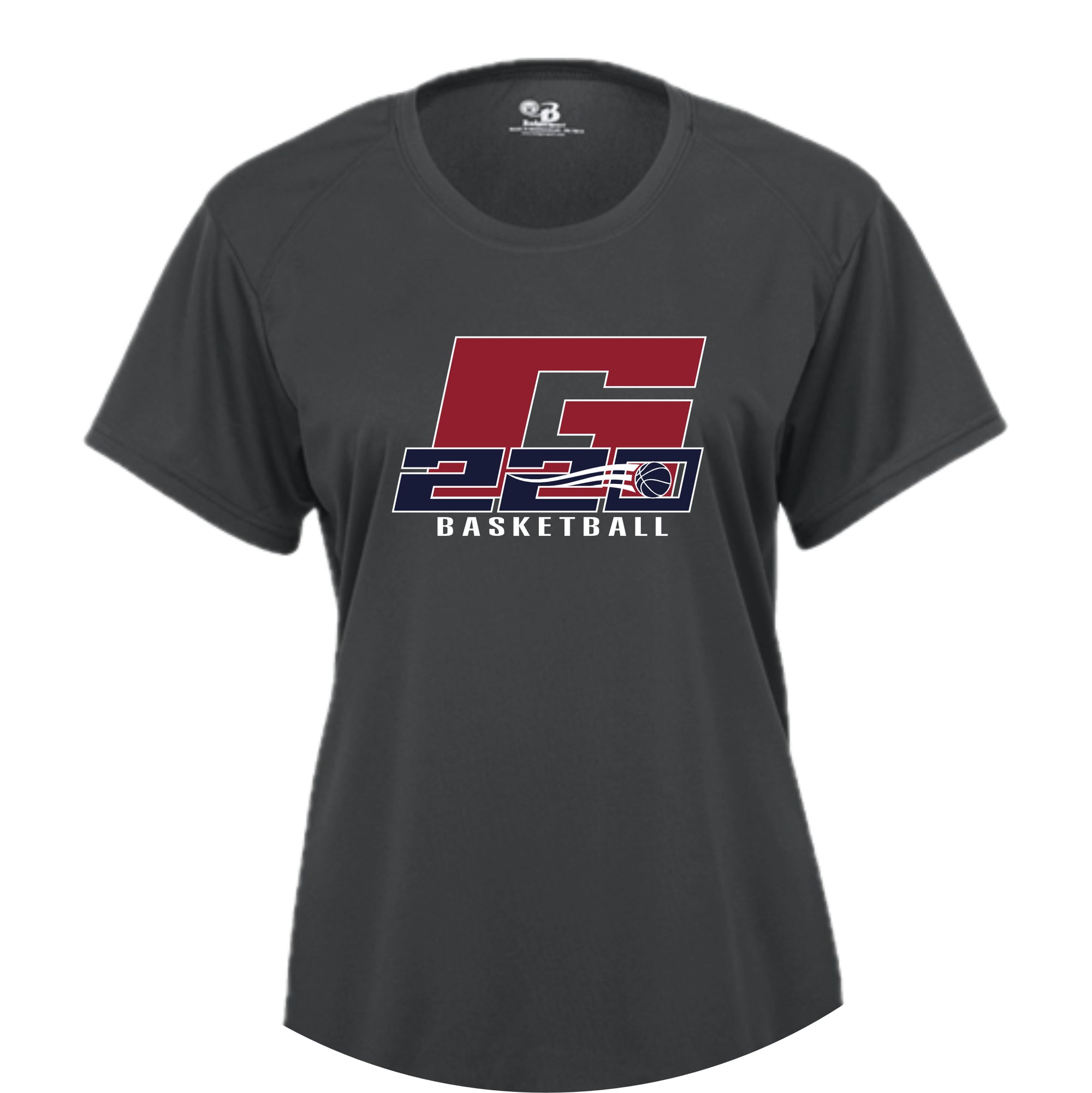G220B0325-09 Graphite Women's Performance Short Sleeve Tee