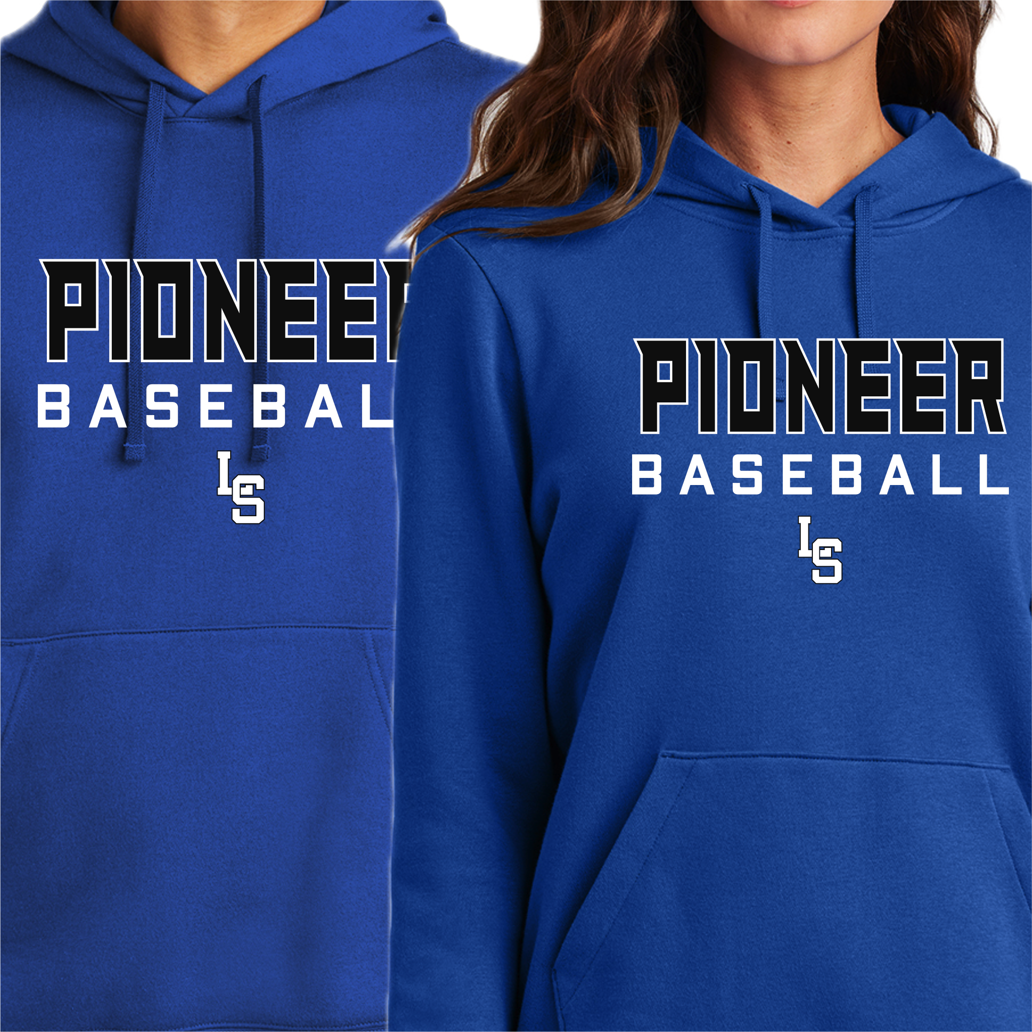 PBSH001 - 08 Nike Royal Hooded Sweatshirt